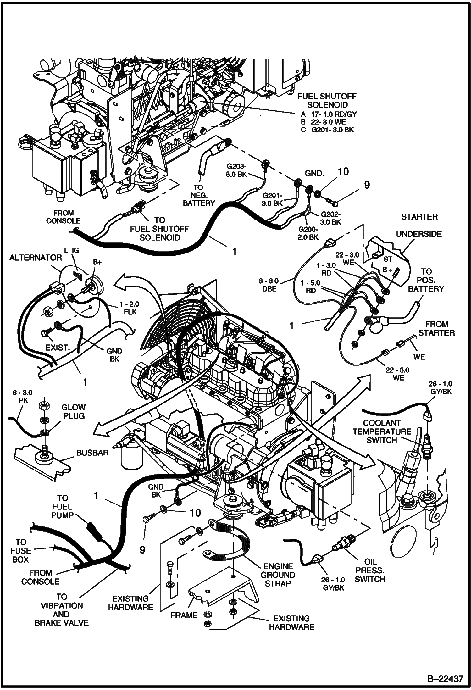 Схема ЖГУТ ПРОВОДОВ