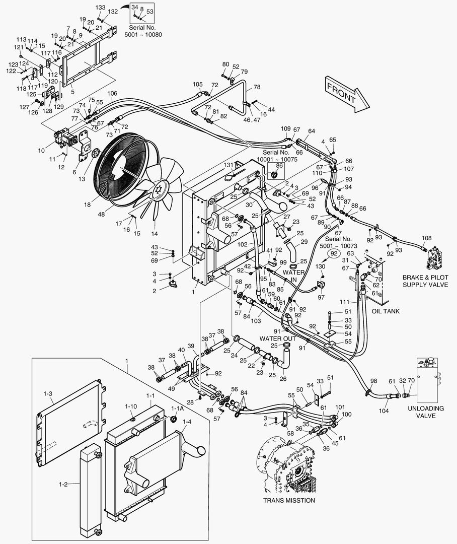 1210 COOLER PIPING [5001~10080]