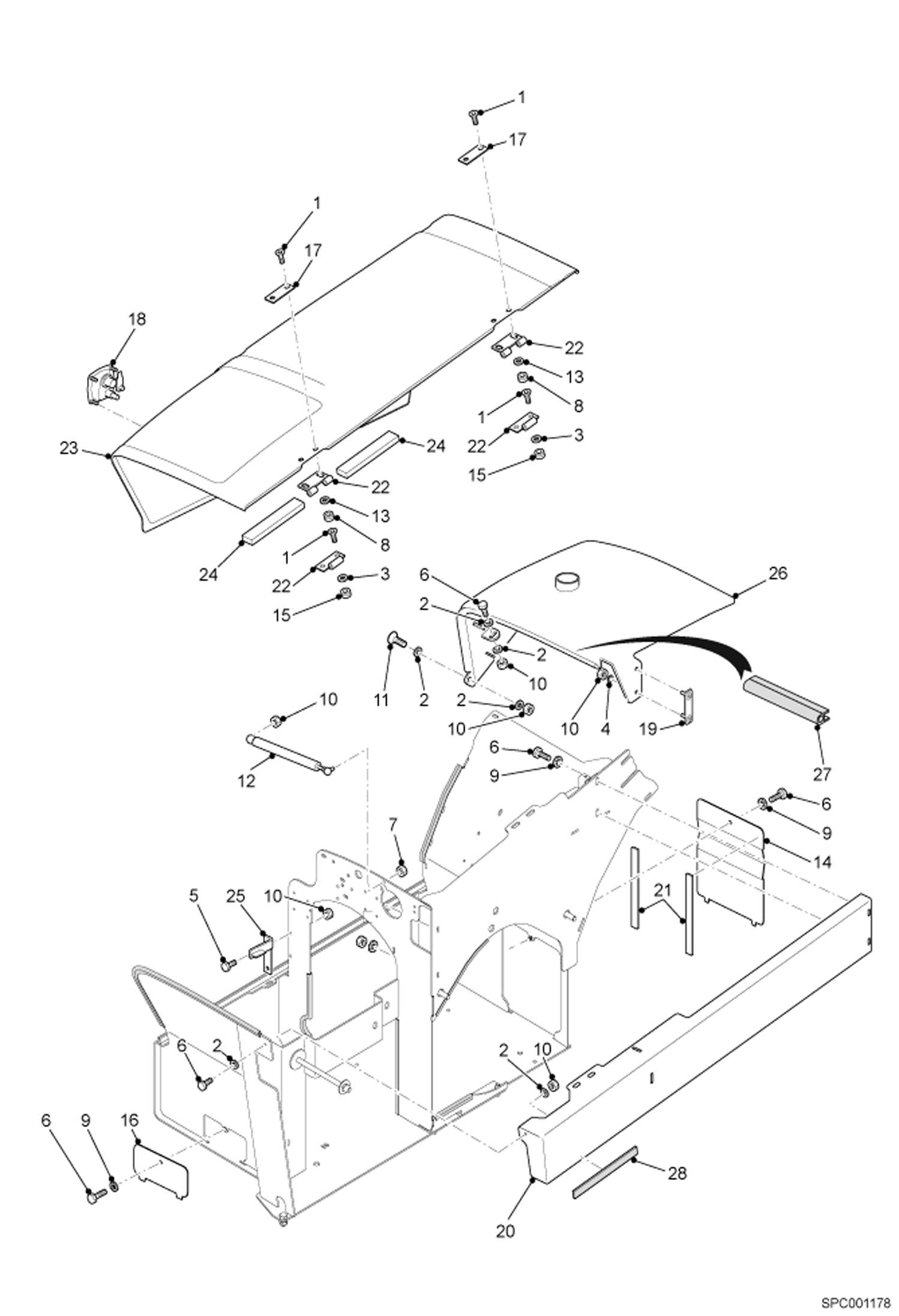 УСТАНОВКА СИСТЕМЫ ОХЛАЖДЕНИЯ (СЕРИЙНЫЙ НОМЕР A8HD15104 И ВЫШЕ, A8GW15085 И ВЫШЕ, A8GT15085 И ВЫШЕ)