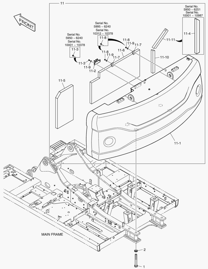 ПРОТИВОВЕС - 6.6ТОНН(ИНДИЯ)