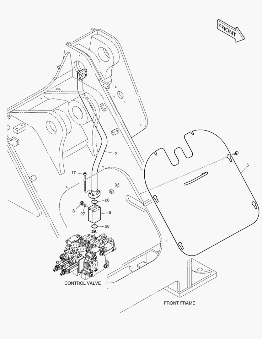 5280 CONTROL VALVE PIPING - 2 SPOOL(QC)
