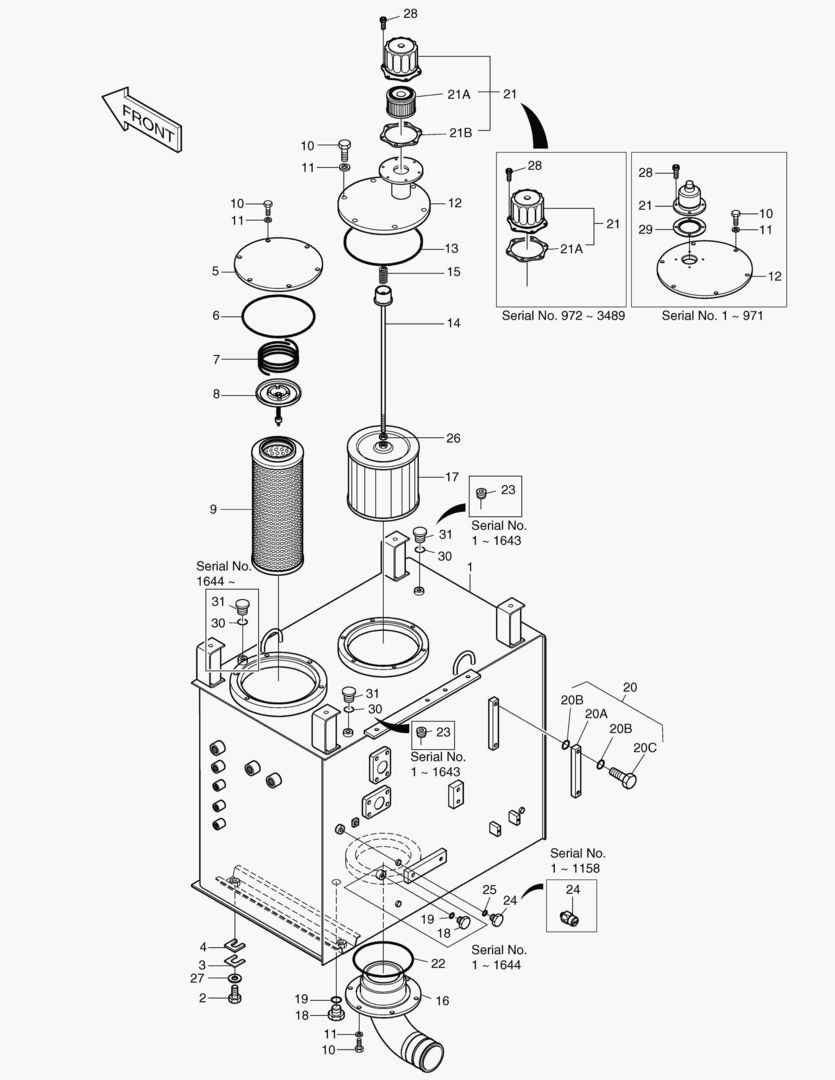 РЕЗЕРВУАР ДЛЯ МАСЛА