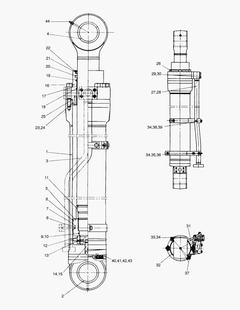 ЦИЛИНДР РУКОЯТИ-2 м РУКОЯТЬ