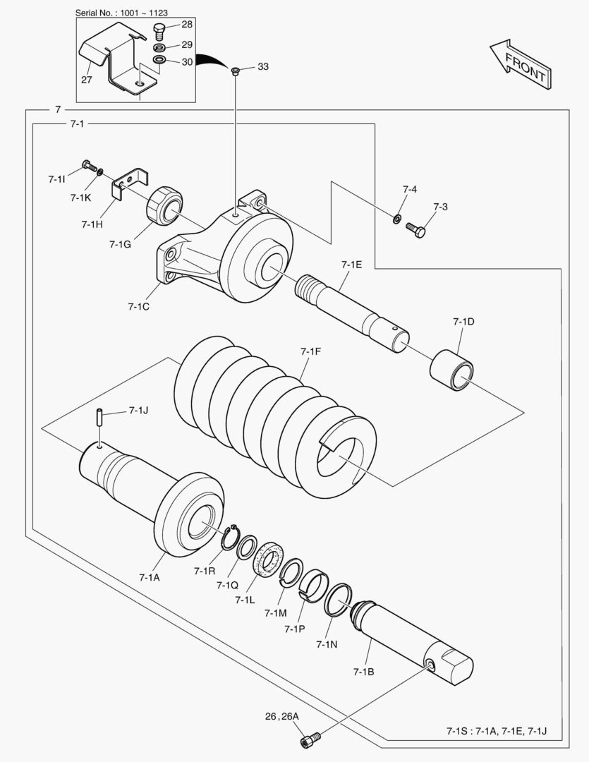 ПРУЖИНЫ ГУСЕНИЦЫ