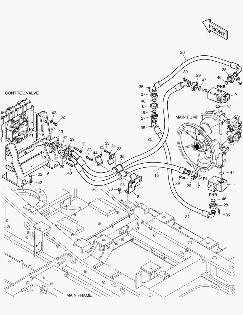 ГЛАВНАЯ МАГИСТРАЛЬ(1) - НАСОС