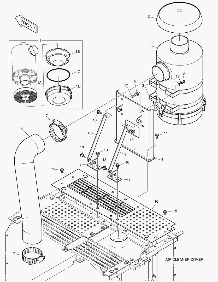 ВОЗДУХООЧИСТИТЕЛЬ - НЕФТЯНАЯ СМАЗКА