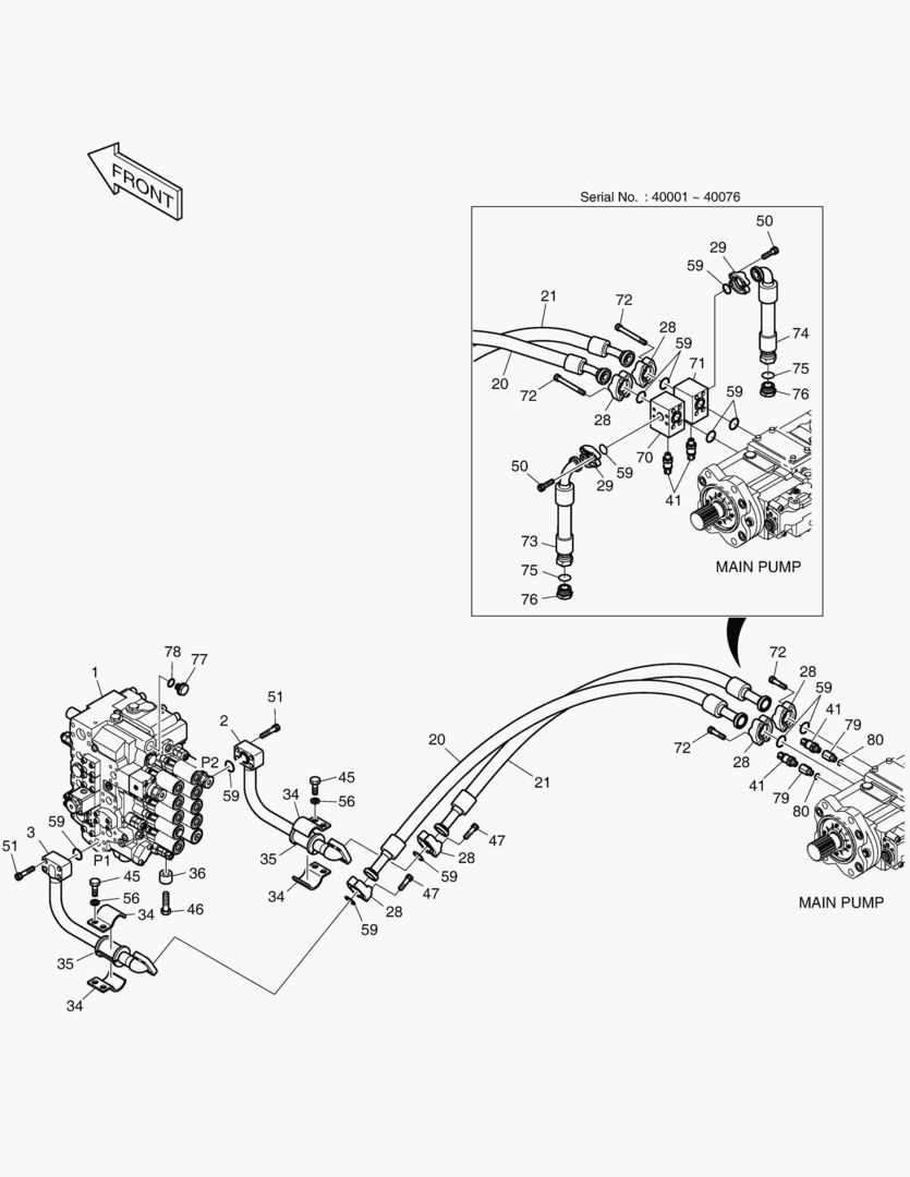 ГЛАВНАЯ МАГИСТРАЛЬ(1) - НАСОС