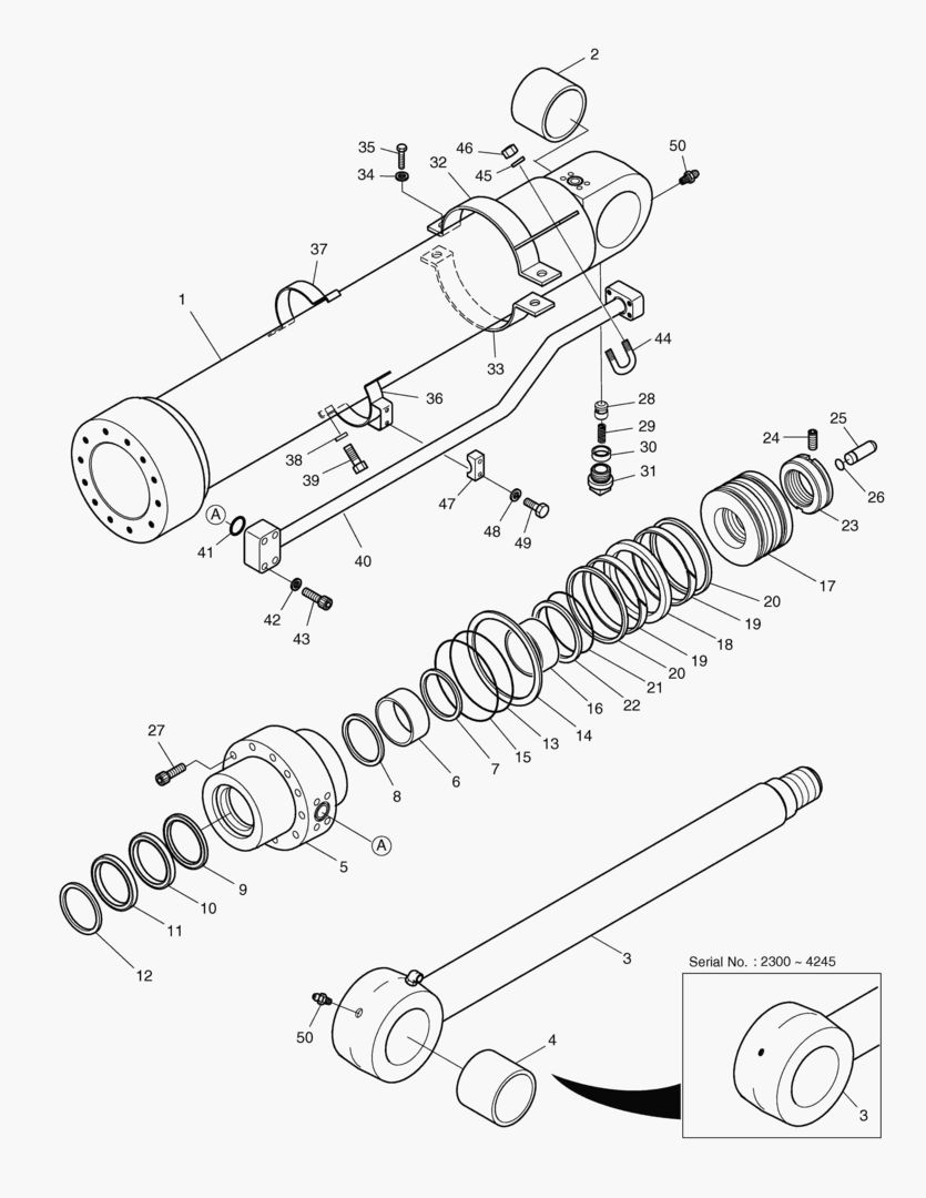 4261 ARM CYLINDER [2300~]