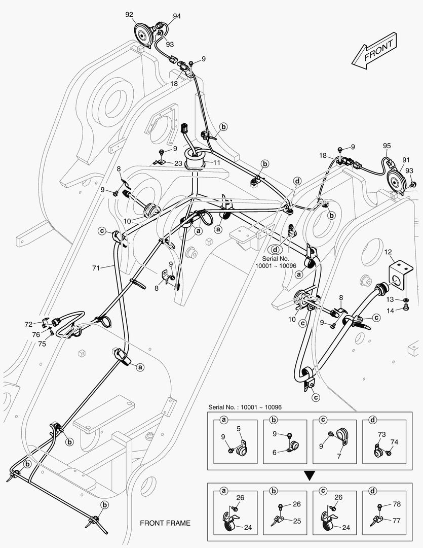 1671 ELECTRIC PARTS - FRONT [10043~]