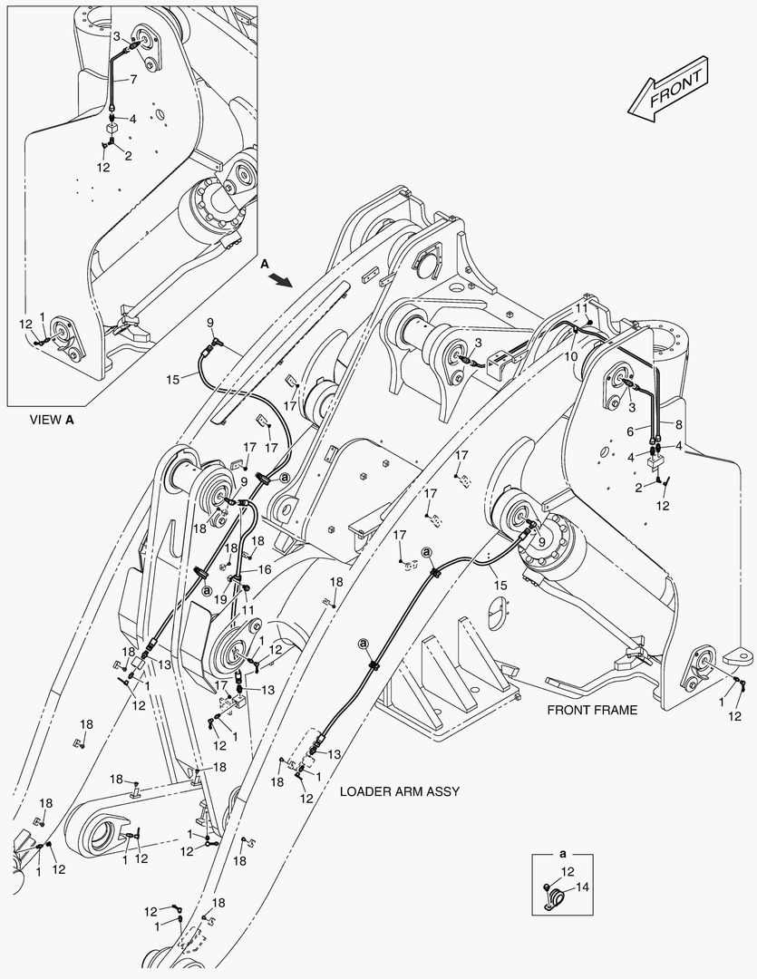 2111 FRONT LUBRICATION PIPING [10041~]
