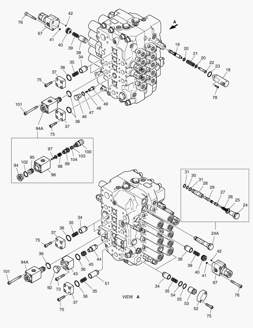 РЕГУЛИРУЮЩИЙ КЛАПАН(3) - EXCA