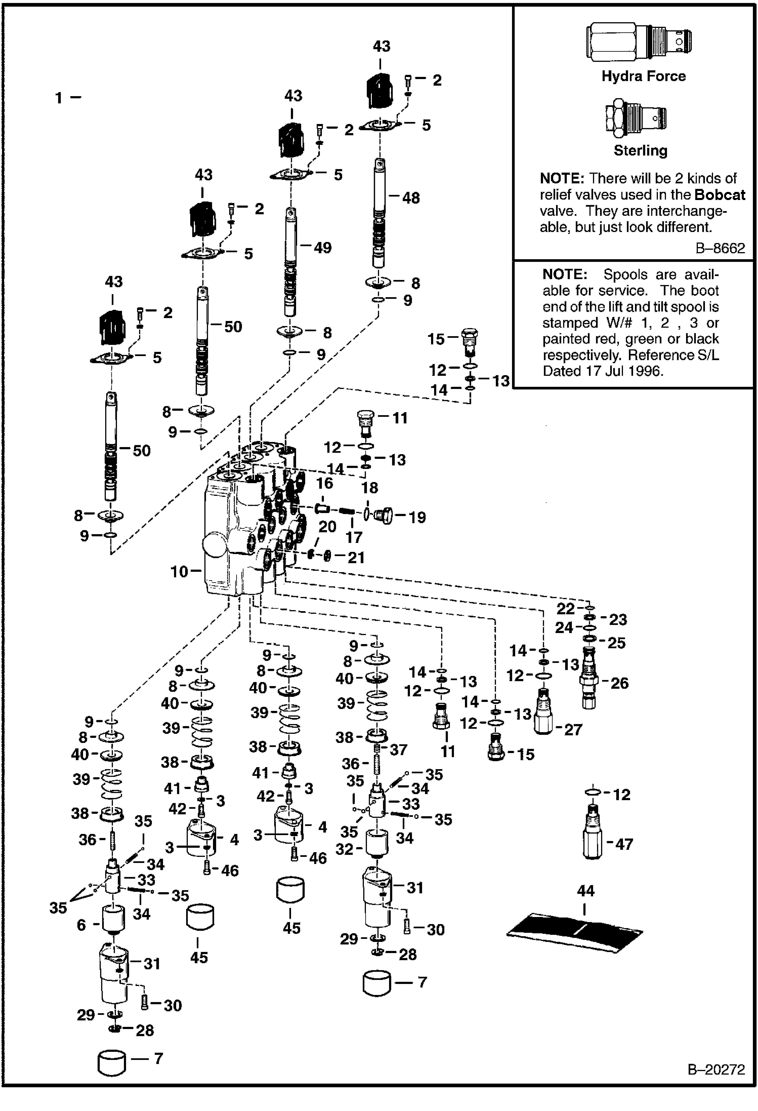 ГИДРАВЛИЧЕСКИЙ РЕГУЛИРУЮЩИЙ КЛАПАН (4-КАТУШКА)