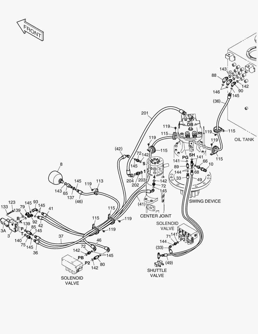 ТРУБОПРОВОД СЕРВОУПРАВЛЕНИЯ(2)