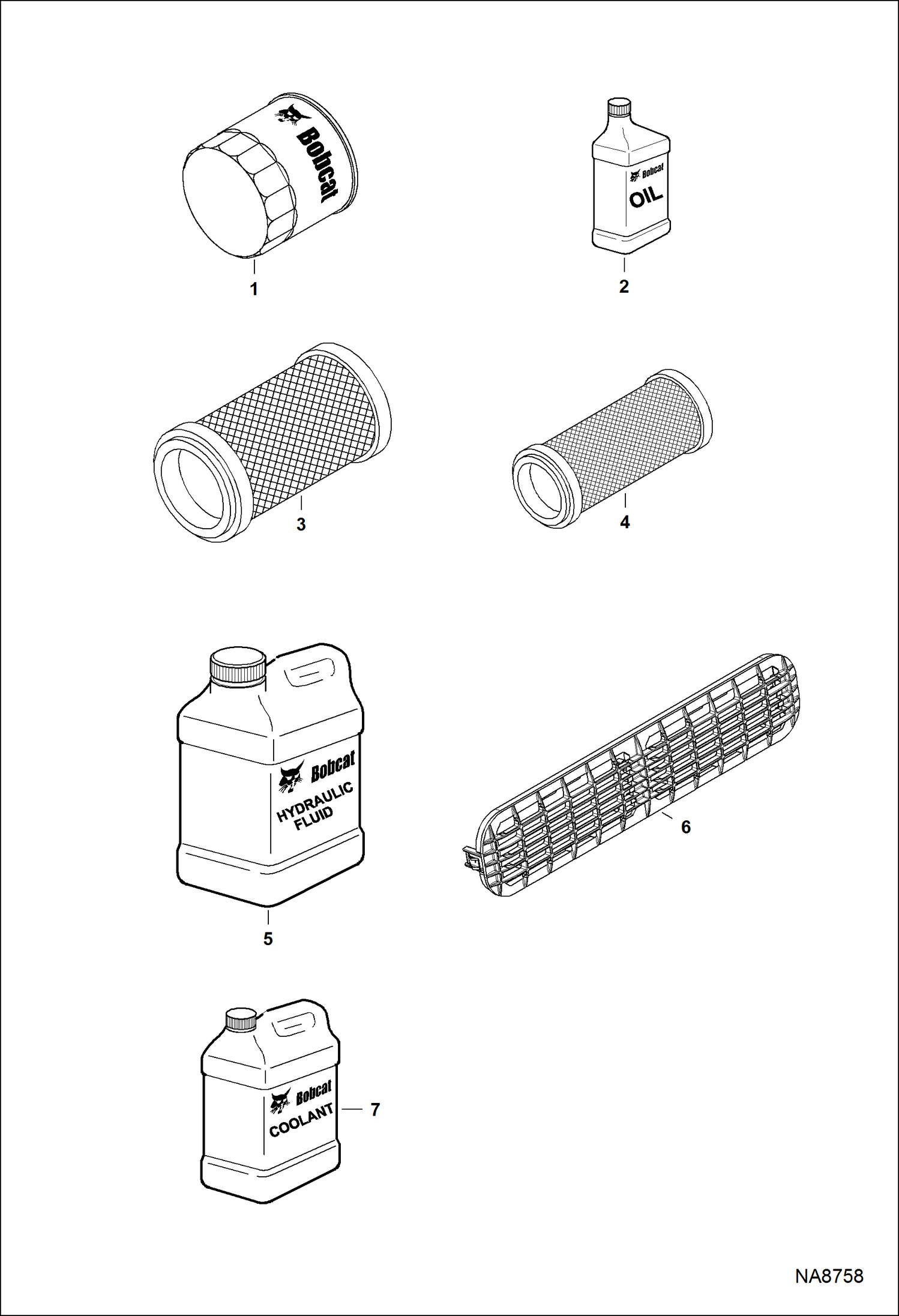ПУНКТЫ ТЕХНИЧЕСКОГО ОБСЛУЖИВАНИЯ (КАЖДВЕ 10 ЧАСОВ)