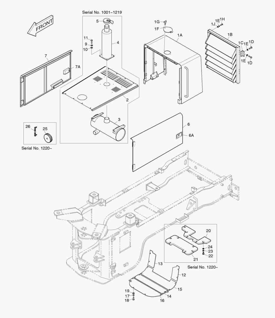 КОМПЛЕКТ НИЗКОГО ШУМОПОДАВЛЕНИЯ-ОПЦИЯ