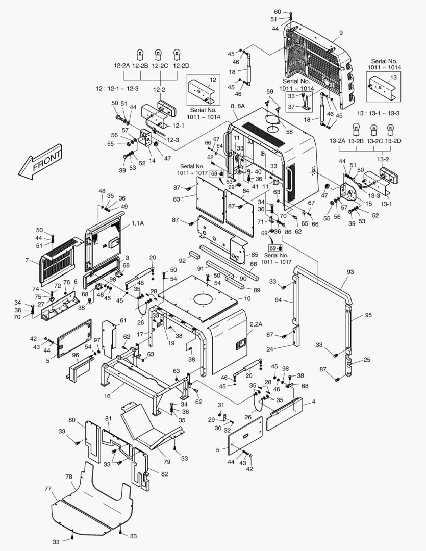 1401 ENGINE COVER (TIER-II) [1011~]
