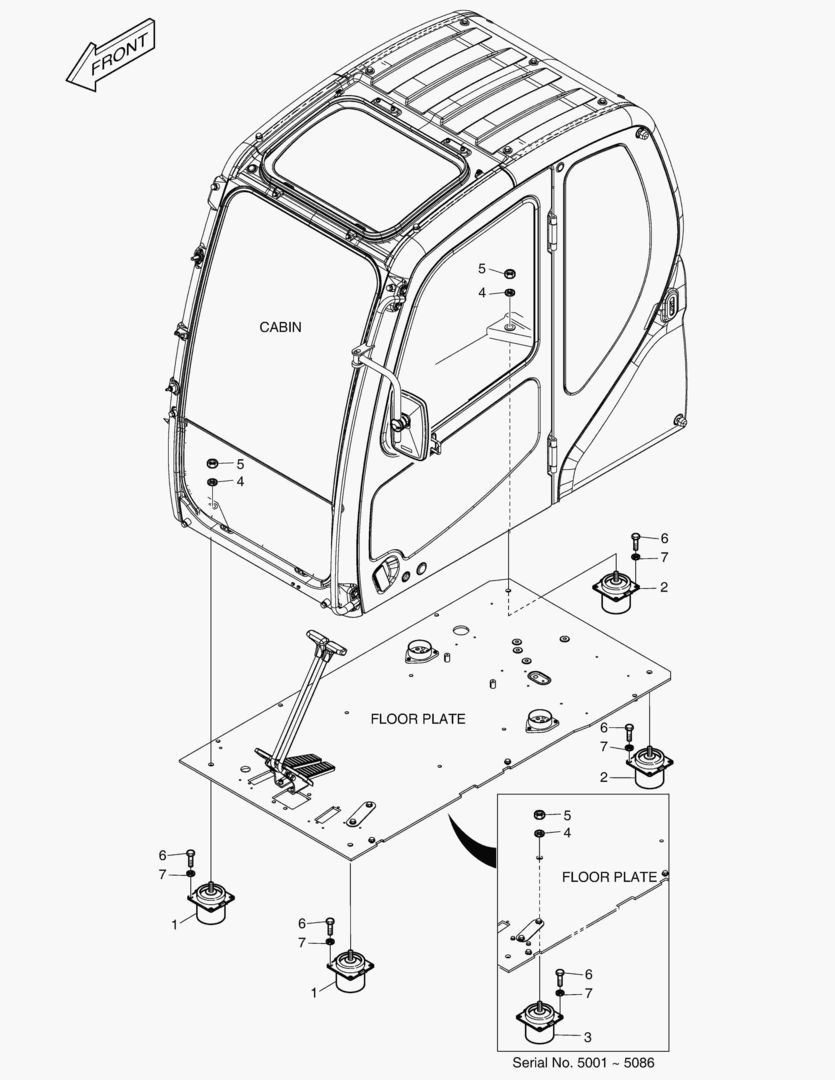 УСТАНОВКА КАБИНЫ