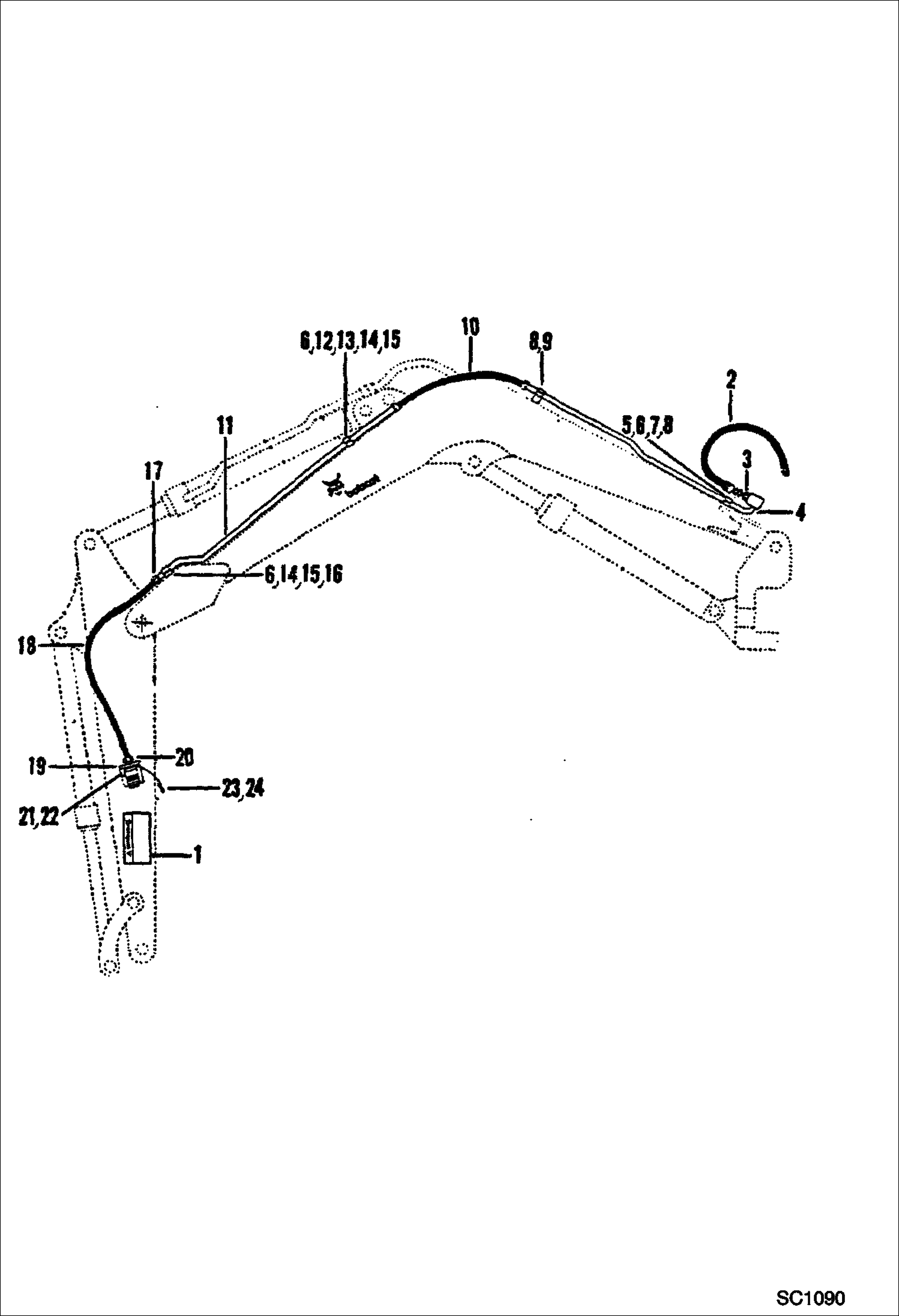ГИДРОМОЛОТ (ЭЛЕКТРОННЫЕ СХЕМЫ СТРЕЛЫ)