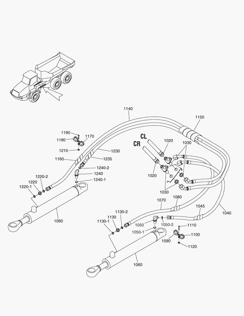 G190-140 STEERING SYSTEM