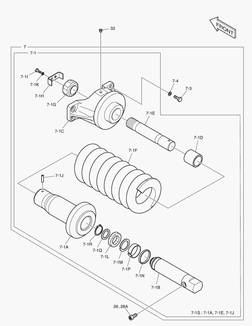 ПРУЖИНЫ ГУСЕНИЦЫ