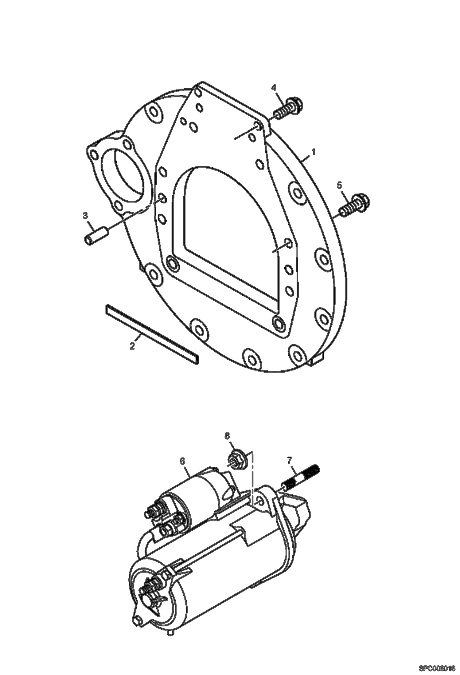 КАРТЕР МАХОВИКА И СТАРТЕР