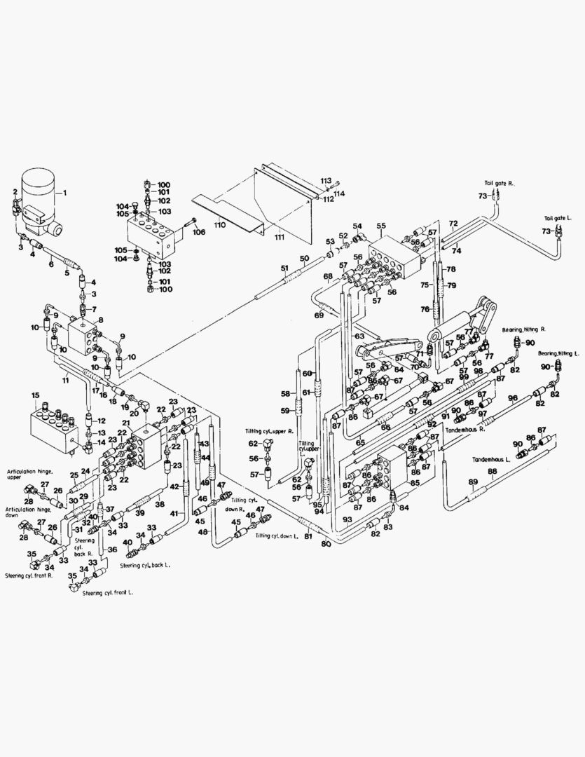 G099-11 CENTRAL LUBRICATION; REAR