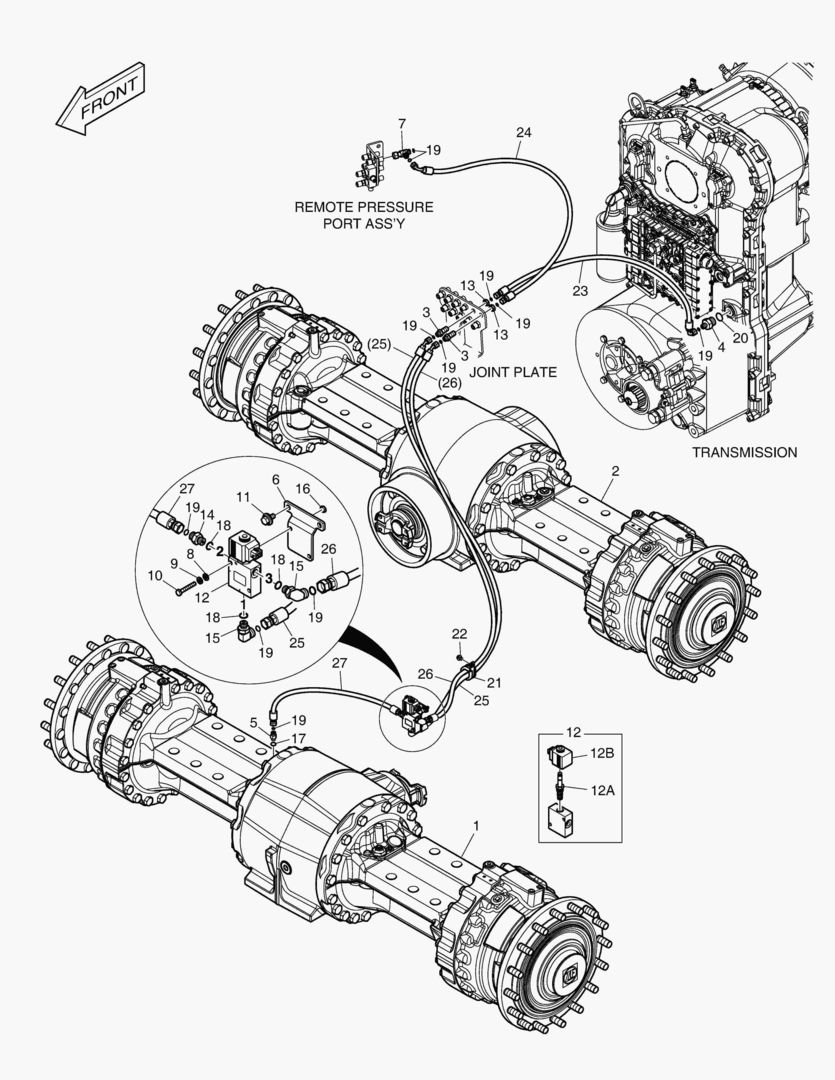 ОСЬ В СБОРЕ - РАЗНЫЕ ЗАМКИ