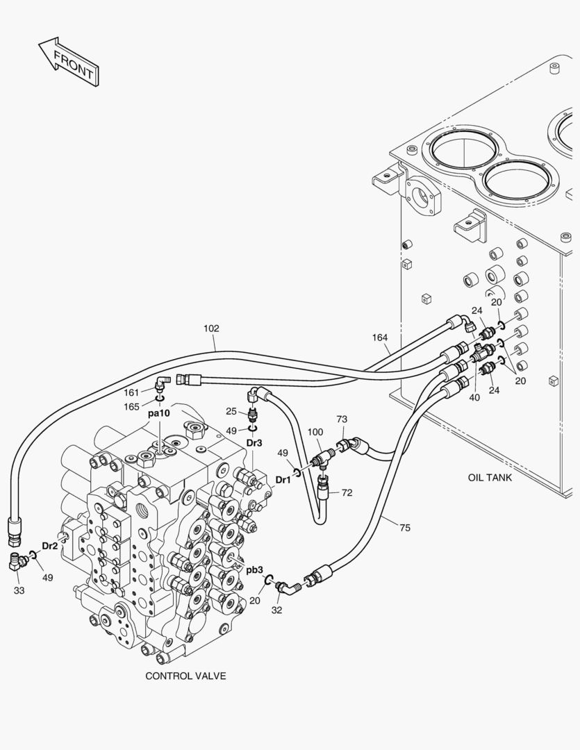 ТРУБОПРОВОД СЕРВОУПРАВЛЕНИЯ(5)