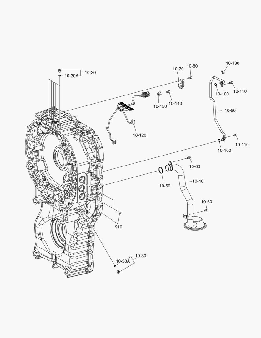 G070-130 GEARBOX HOUSING - FRONT