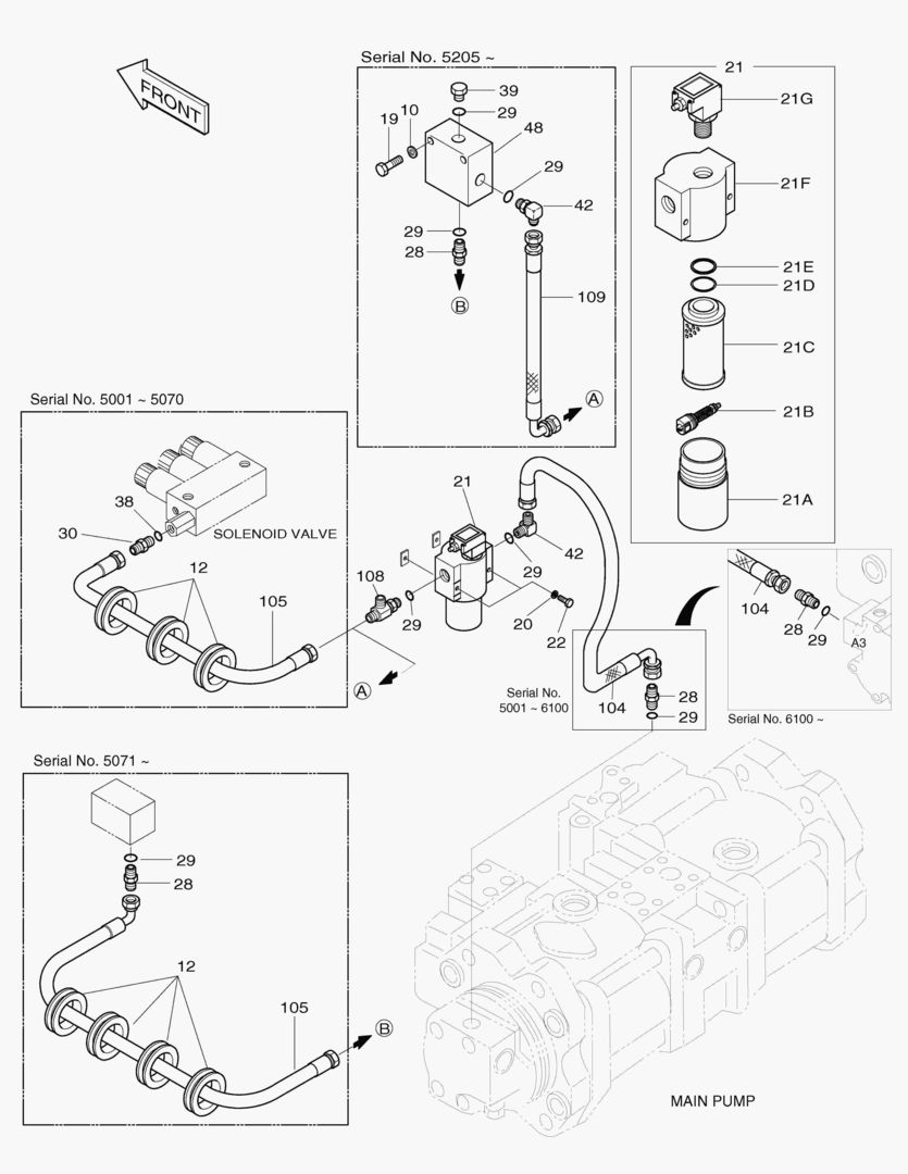 Спецтехника 1300 PILOT PIPING(1)-DX28 [5001~] - главное фото