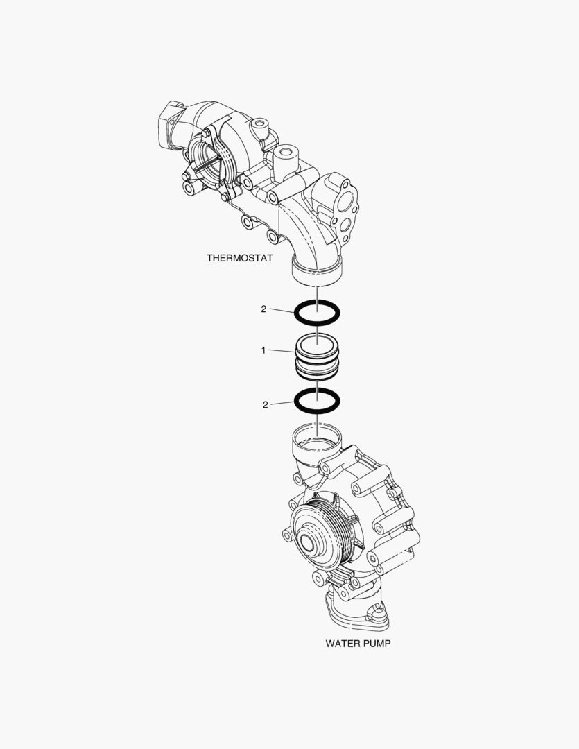Схема ТРУБА ВОДЯНОГО ОХЛАЖДЕНИЯ