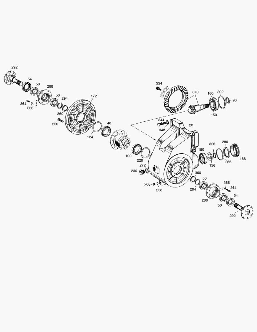 G021-3 FRONT AXLE DIFF. AS