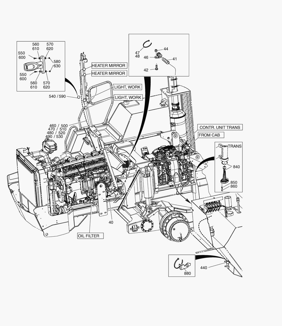 Схема G210-40 EL.SYSTEM FRONT WAGON S4