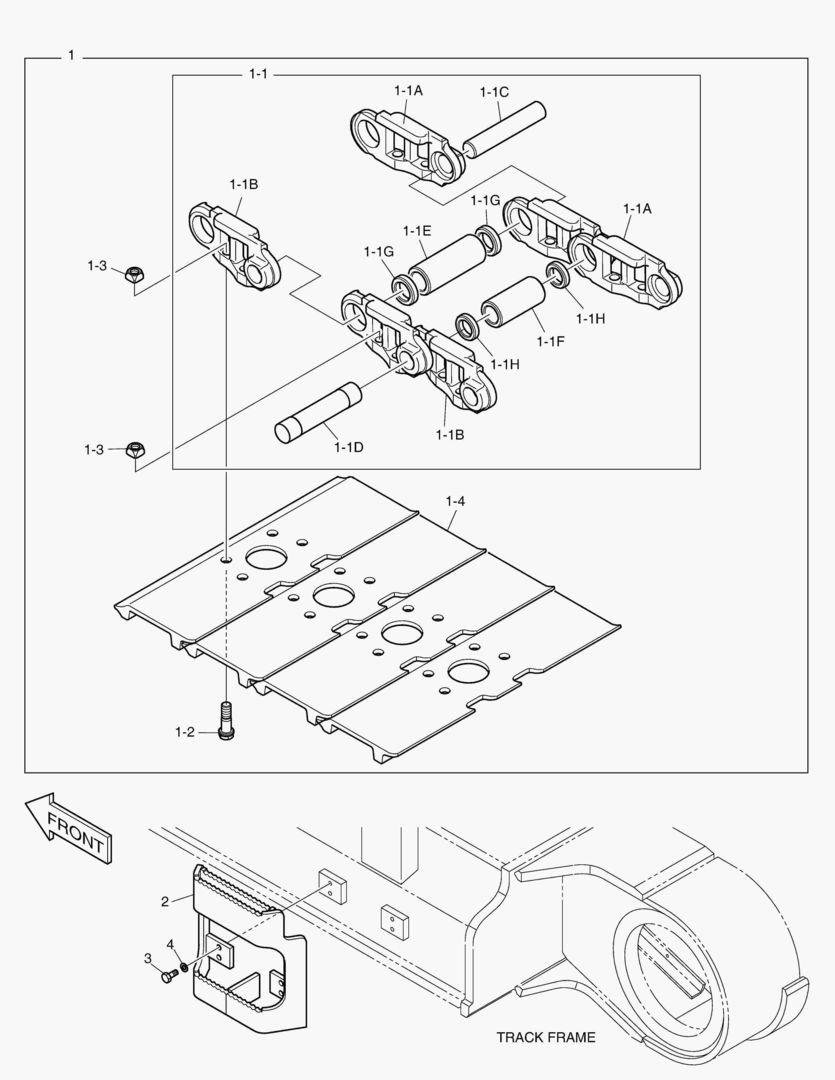 БАШМАК ГУСЕНИЦЫ-600G(ДВОЙНОЙ ГРУНТОЗАЦЕП)