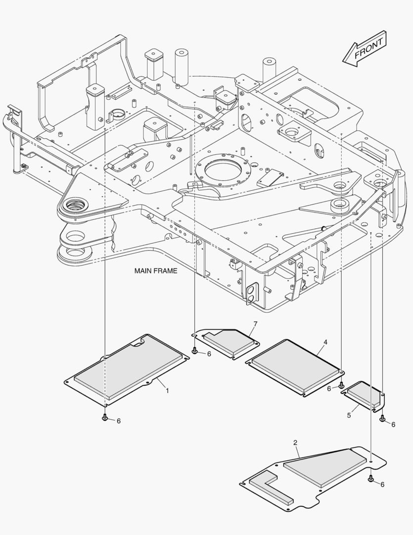 ОБТЕКАЕМАЯ ПОДКУЗОВНАЯ ПАНЕЛЬ