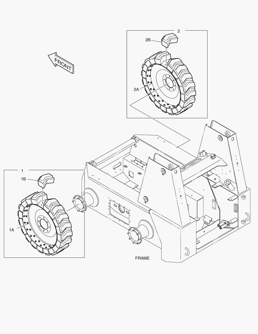 Схема 6120 WHEEL ASS`Y-8.25Г—15