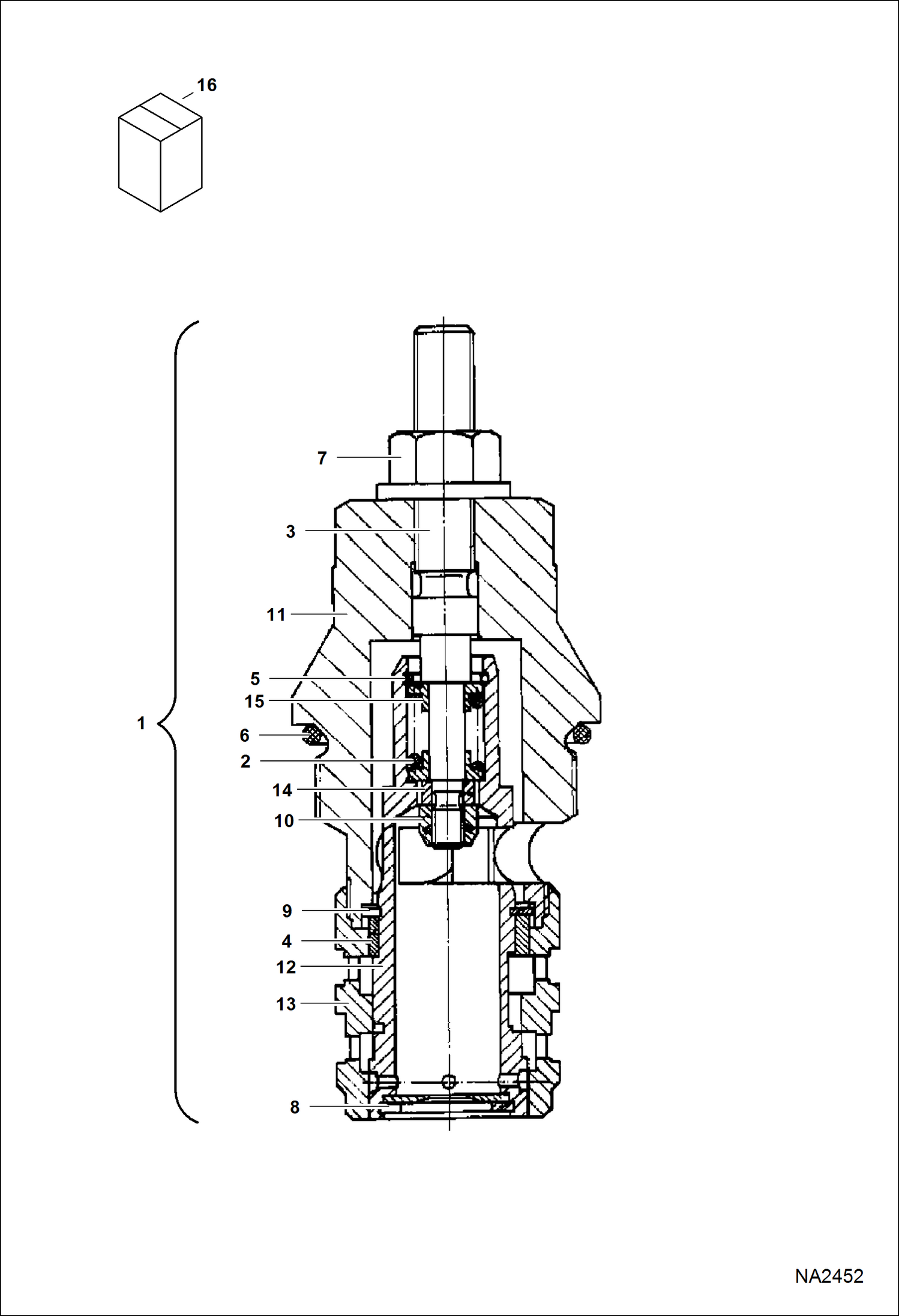 ГИДРОПРИВОДНОЙ НАСОС (БЛОК КОНТРОЛЯ)