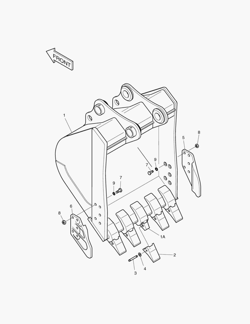 3120 BUCKET-0.93mВі