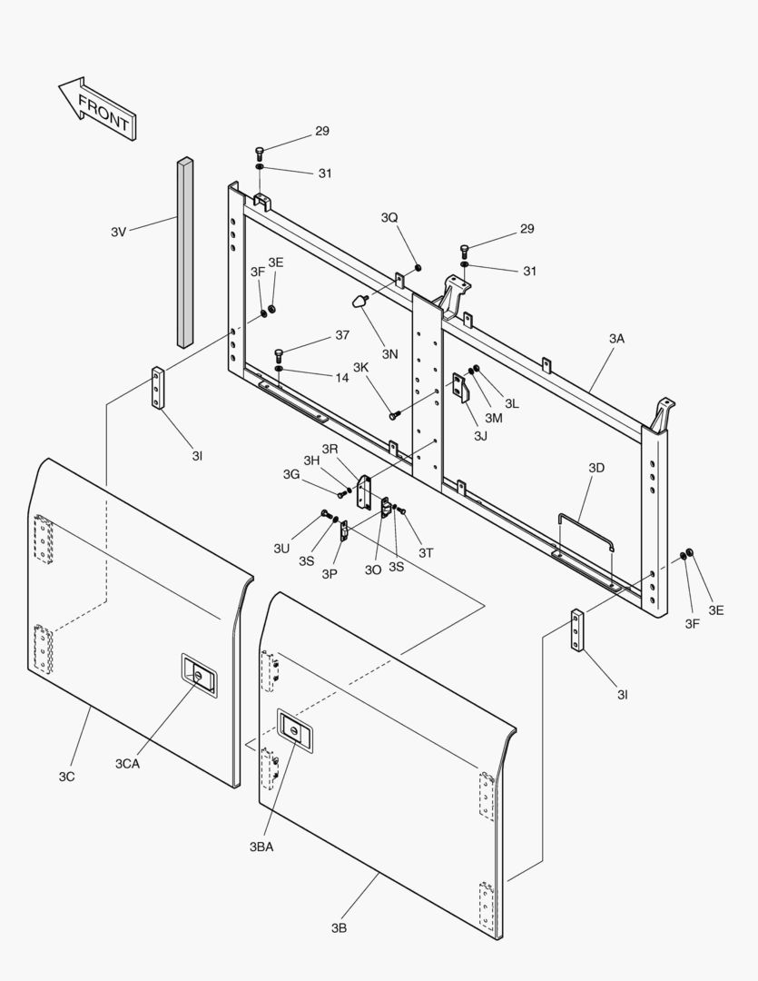 БОКОВАЯ ДВЕРЬ-ЛЕВОСТОРОННИЙ