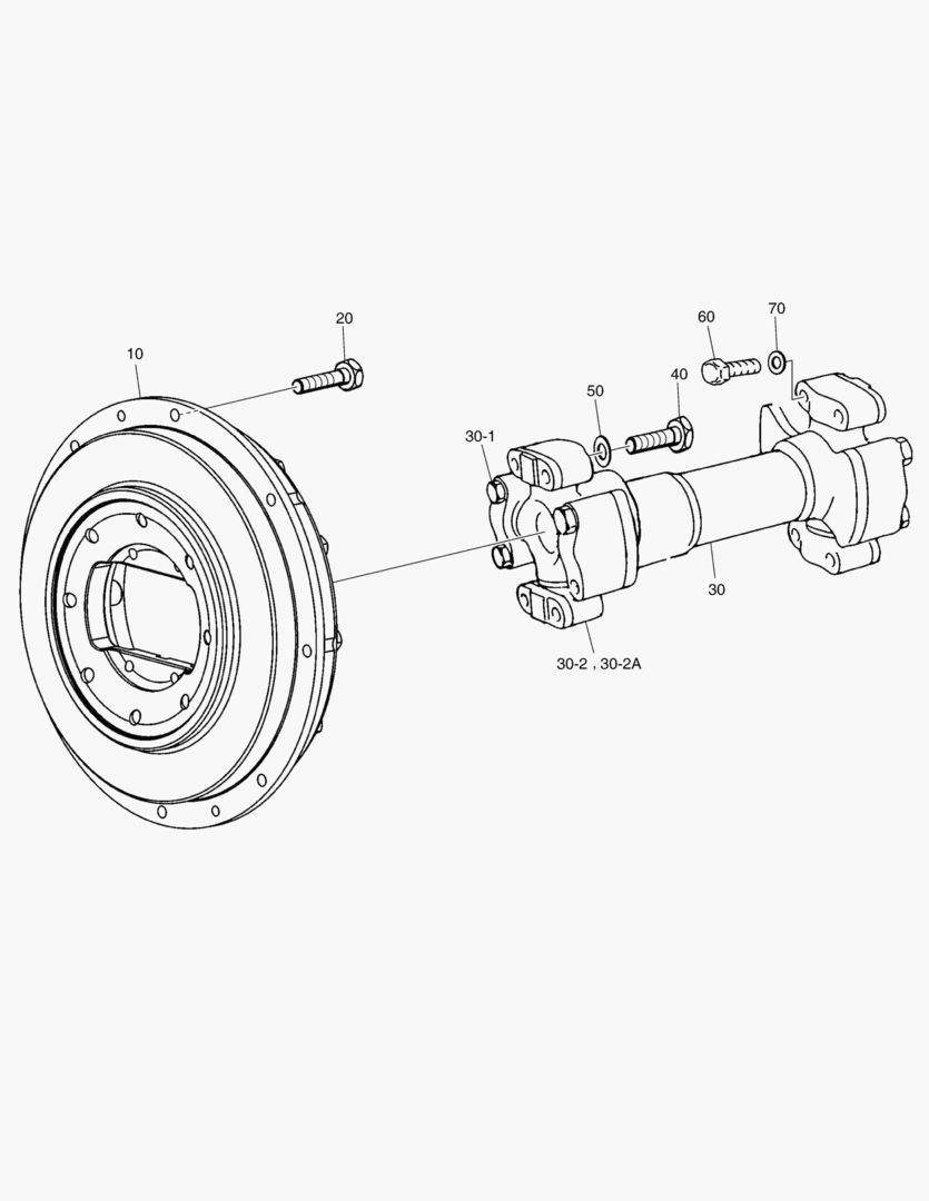 G120-4 CARDAN SHAFT ENGINE-TRANSMISSION