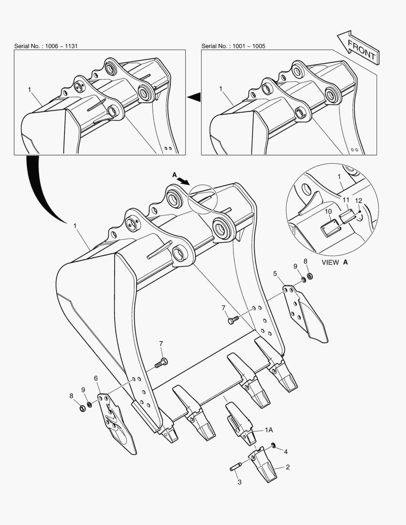 6950 BUCKET ASS`Y - 1.05гЋҐ