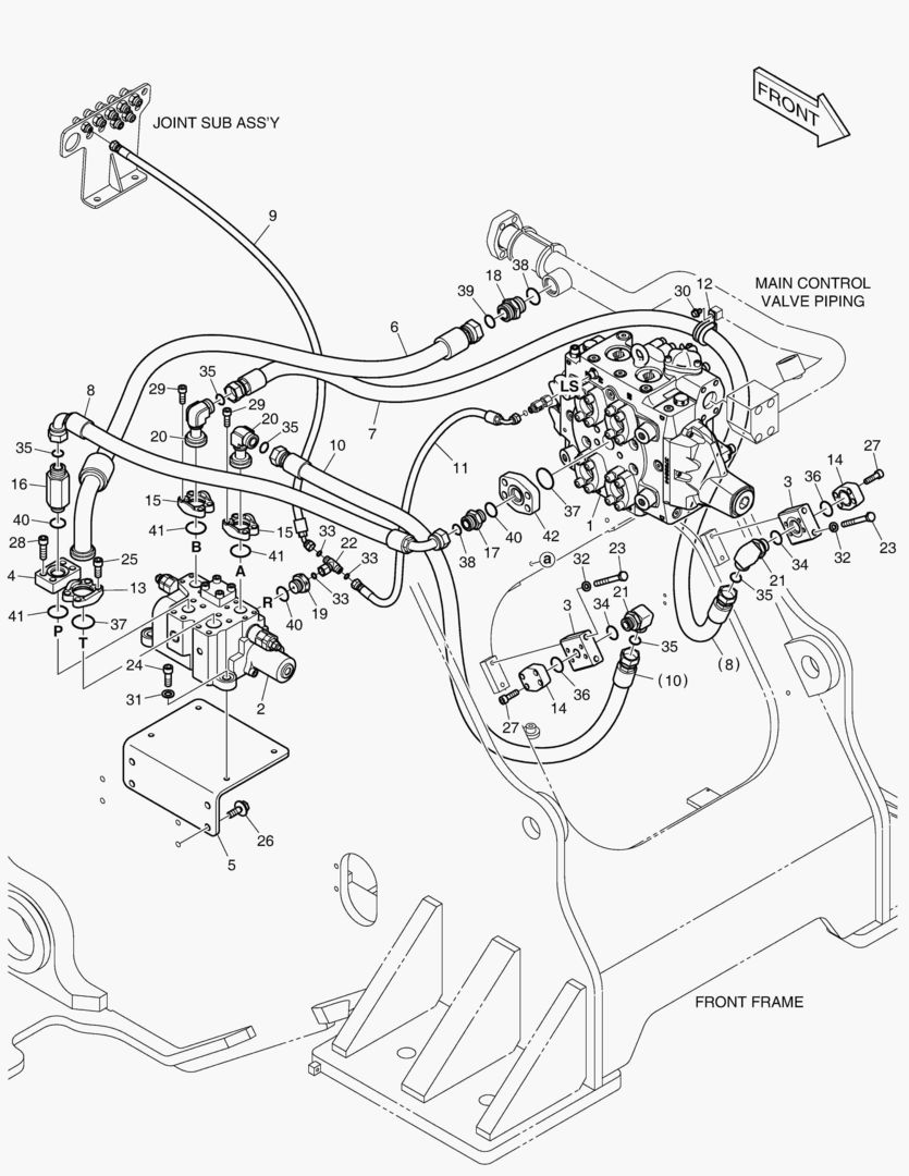 РЕКУЛИРУЮЩИЙ КЛАПАН ТРУБОПРОВОДА - 3-Й КАТУШКИ