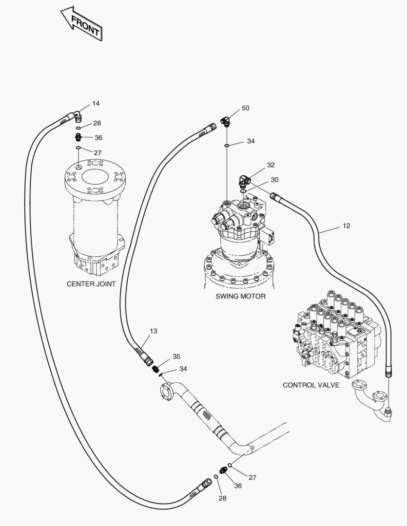 ТУБОПРОВОД МАСЛЯНОГО РАДИАТОРА(3)