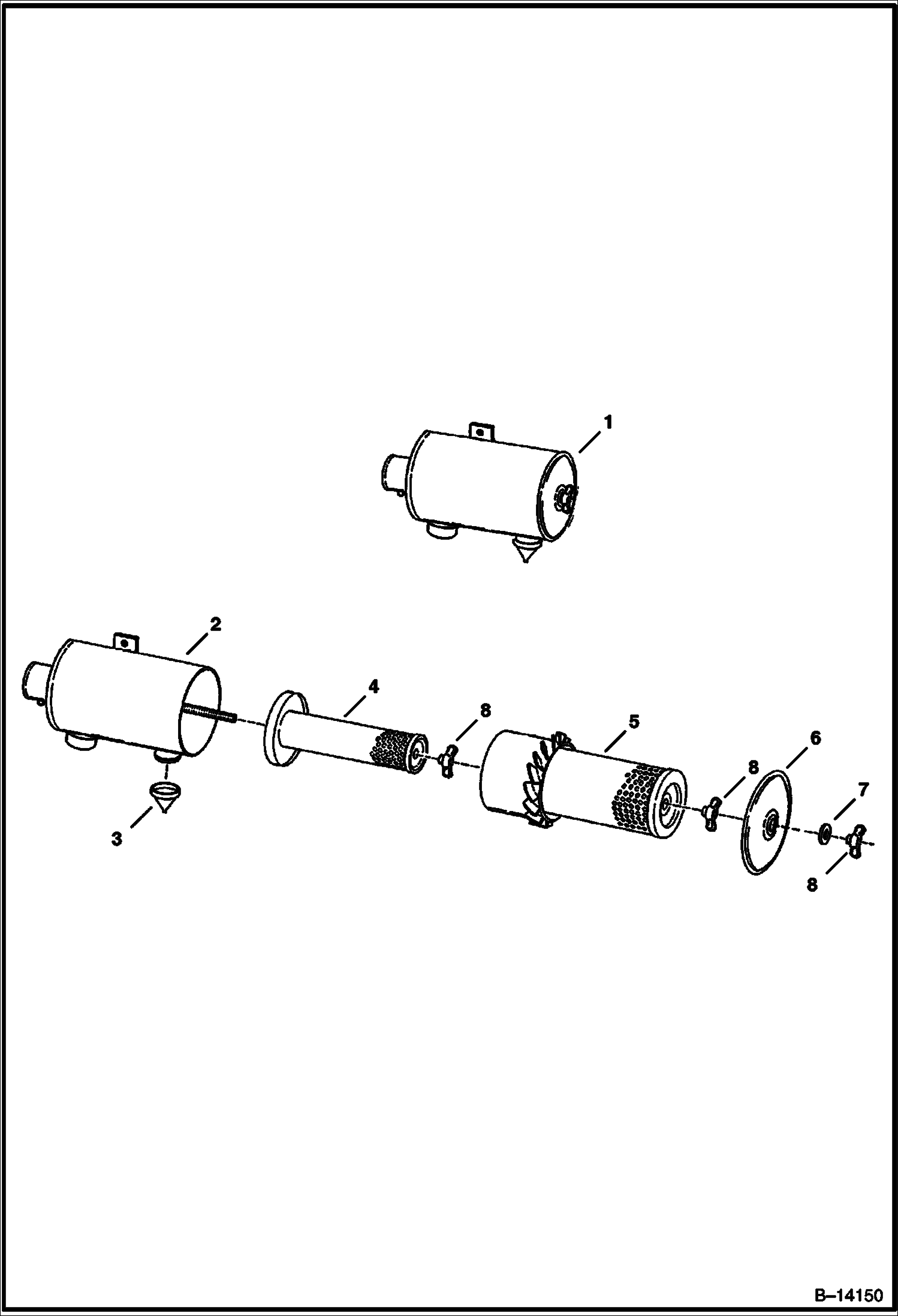 Схема ВОЗДУХООЧИСТИТЕЛЬ (СЕРИЙНЫЙ НОМЕР 512911001 - 512911999)