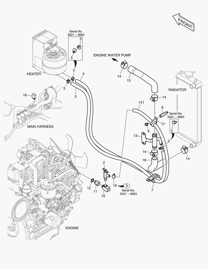 ТУБОПРОВОД ОБОГРЕВАТЕЛЯ