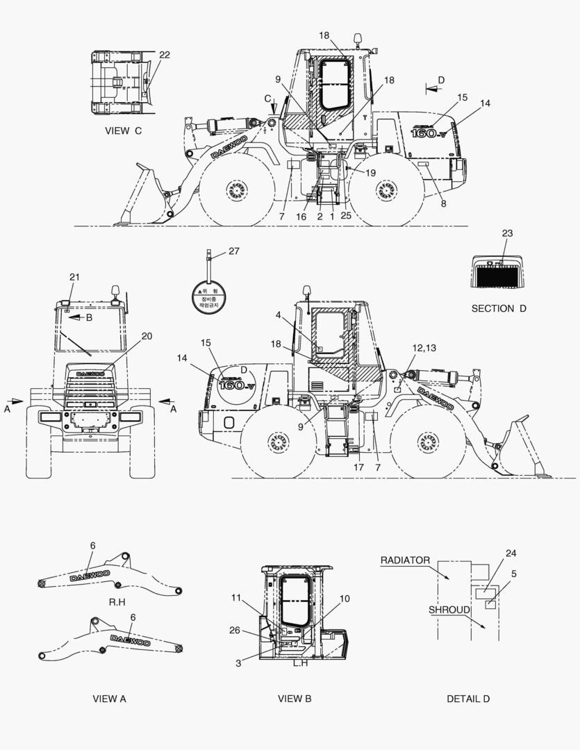 ЗАВОДСКАЯ ТАБЛИЧКА-КОРЕЯ