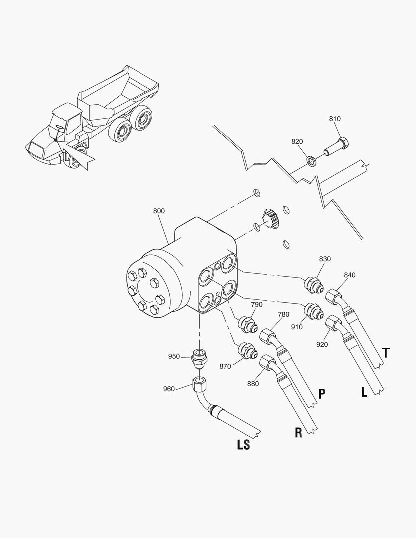 G191-32 STEERING SERVO VALVE [8X0550~]