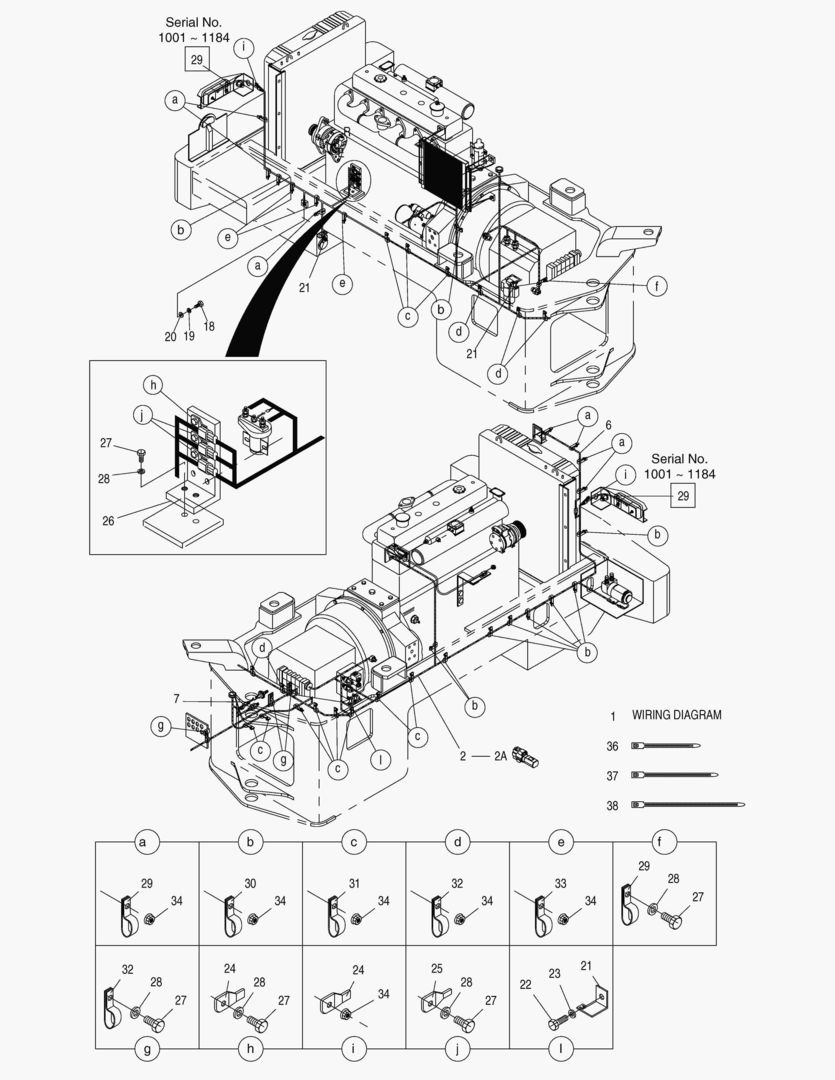 ЭЛЕКТРОПРОВОДКА(4)-СОПРЯЖЕННЫЕ ДЕТАЛИ