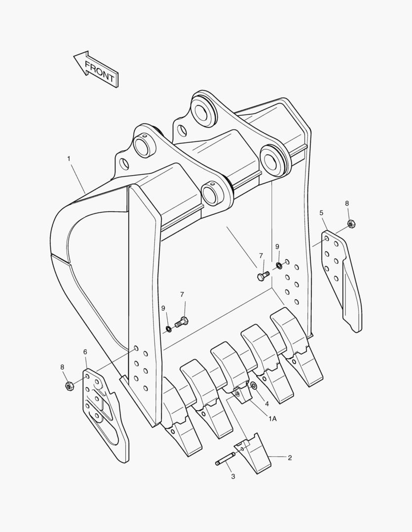 6220 BUCKET - 1.61mВі