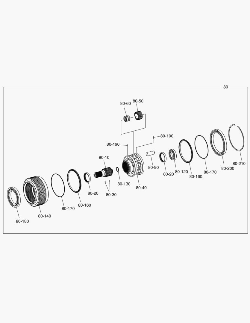 G070-240 PLANETARY GEAR - MISSION [~7X1242]